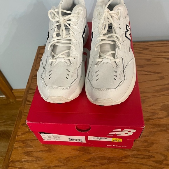 New Balance Womens 608 White/Blue Sneakers. Size 11 M. NWT! - Picture 2 of 6
